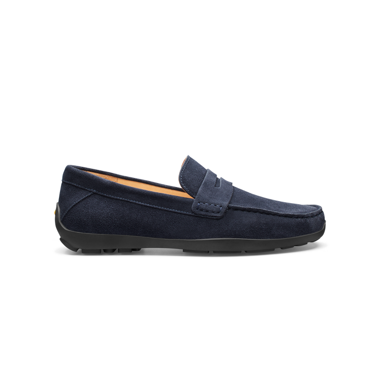 Free Spirit for hIm Navy Suede profile