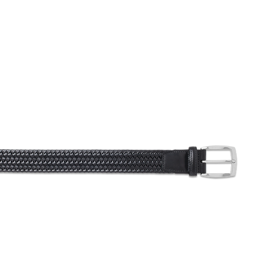 Matchpoint | Men's Italian Stretch Leather Belt | Black