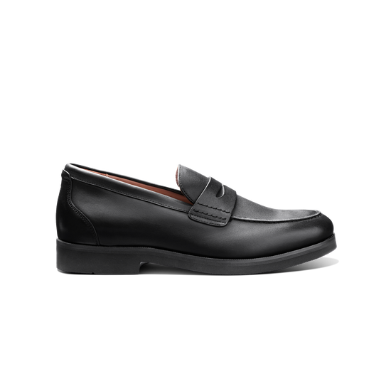 Tailored Traveler Classic Penny Loafer black leather